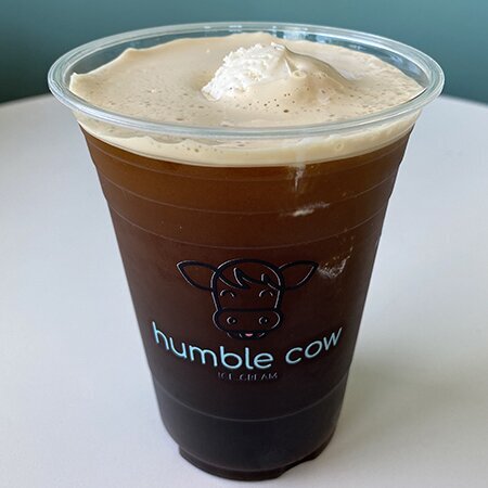 humble cow cold brew coffee floats