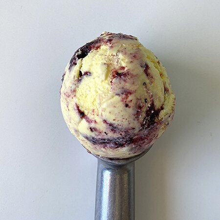 humble cow lemon blueberry swirl
