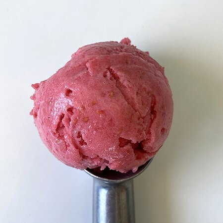 humble cow raspberry sorbet