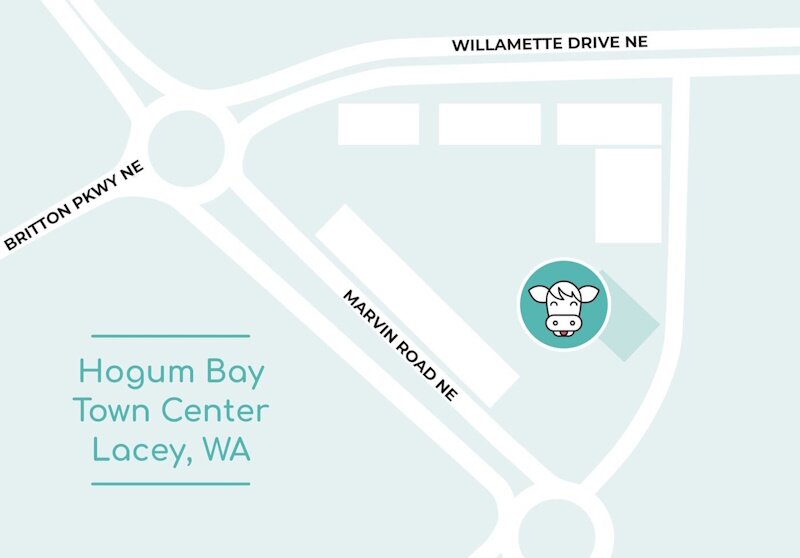 humble cow location map